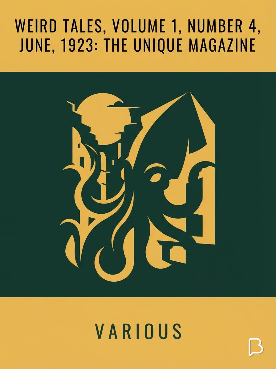 Weird Tales, Volume 1, Number 4, June, 1923: The unique magazine, Various