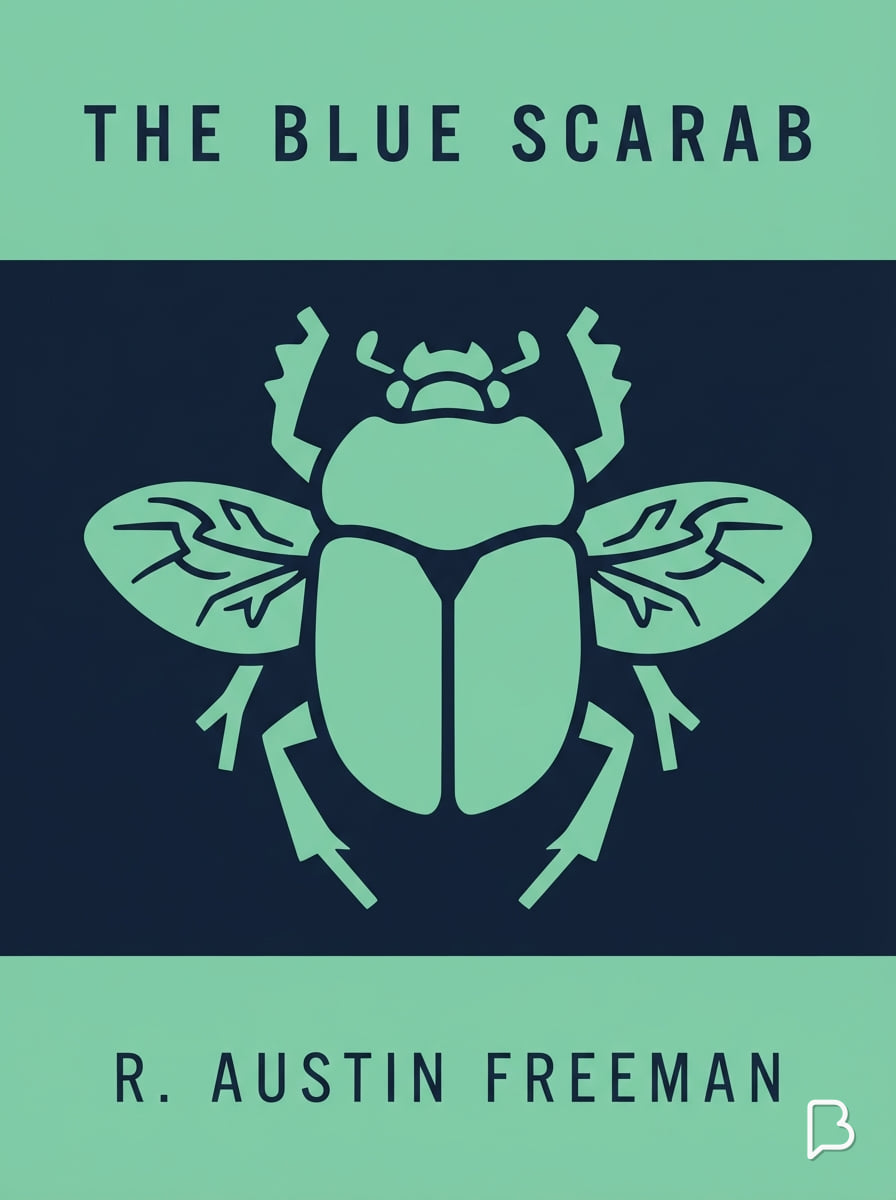 The blue scarab, R. Austin Freeman