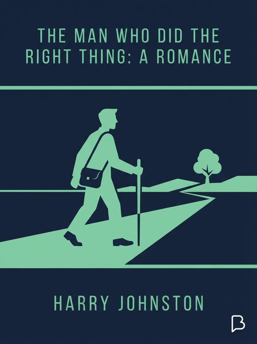 The Man Who Did the Right Thing: A Romance, Harry Johnston