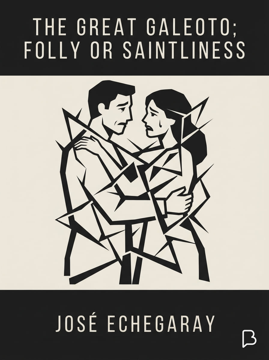 The great Galeoto; Folly or saintliness, José Echegaray